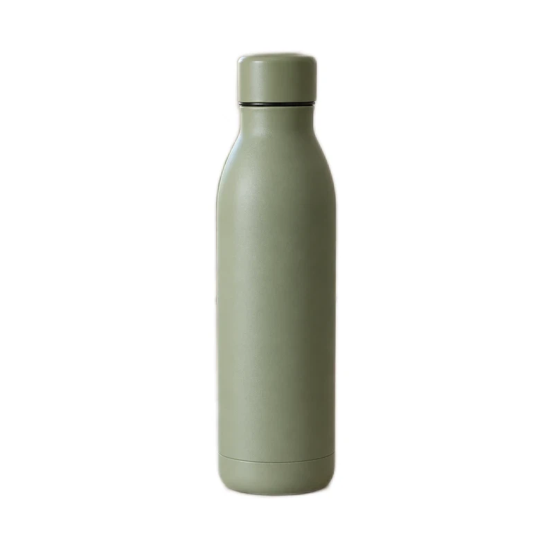 bottle with a clean white background after processing
