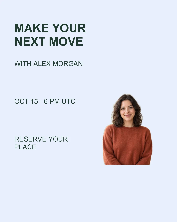 Webinar announcement sample design