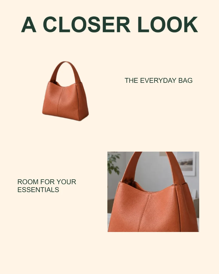 Editorial Product detail spotlight layout